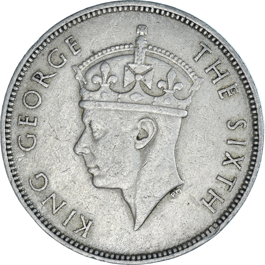 Moneda, Mauricio, Rupee, 1951