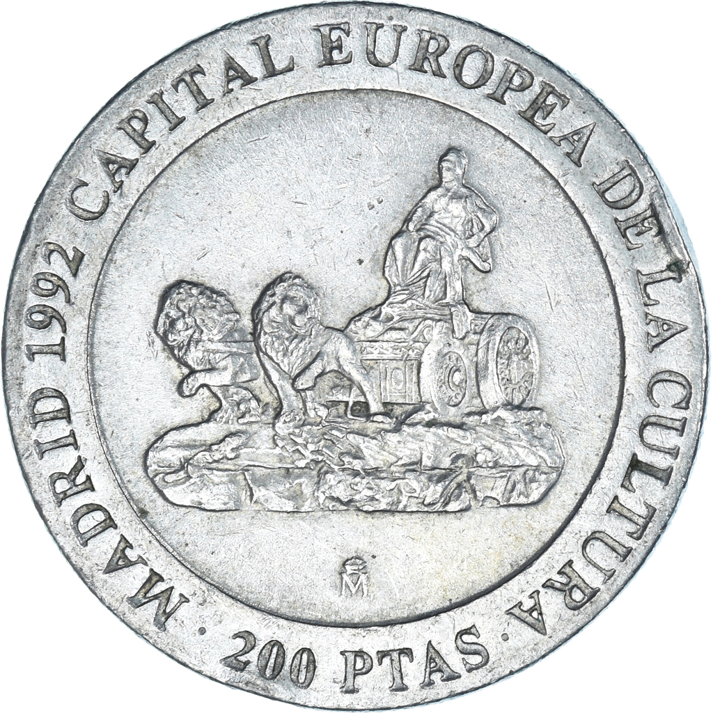 Moneda, España, 200 Pesetas, 1991