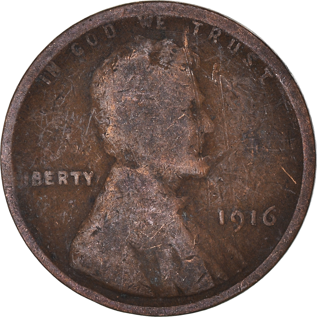 [#1451288] moneda, estados unidos, cent, 1916 - Comprar Monedas de ...