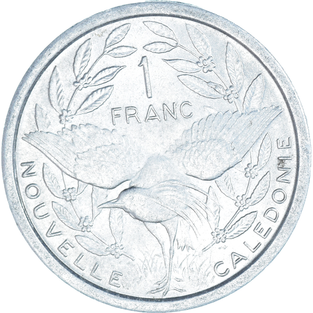 Moneda, Nueva Caledonia, Franc, 1972