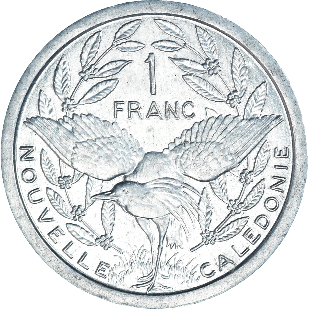 Moneda, Nueva Caledonia, Franc, 1988