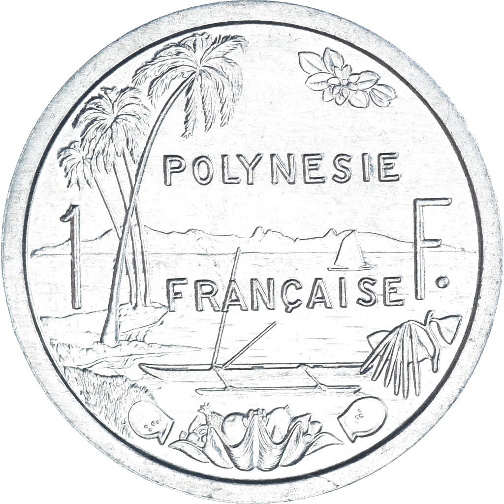 [#1453425] Coin, French Polynesia, Franc, 1986