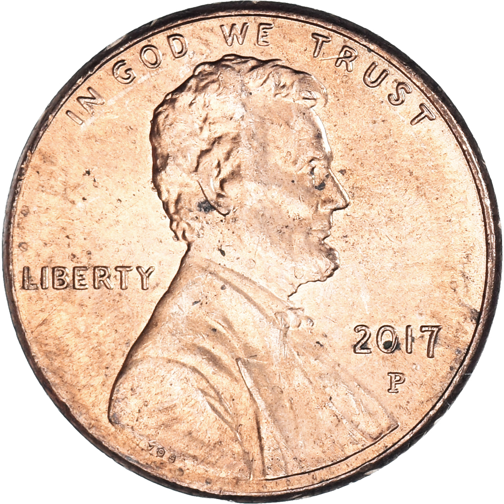 Moneda, Estados Unidos, Cent, 2017