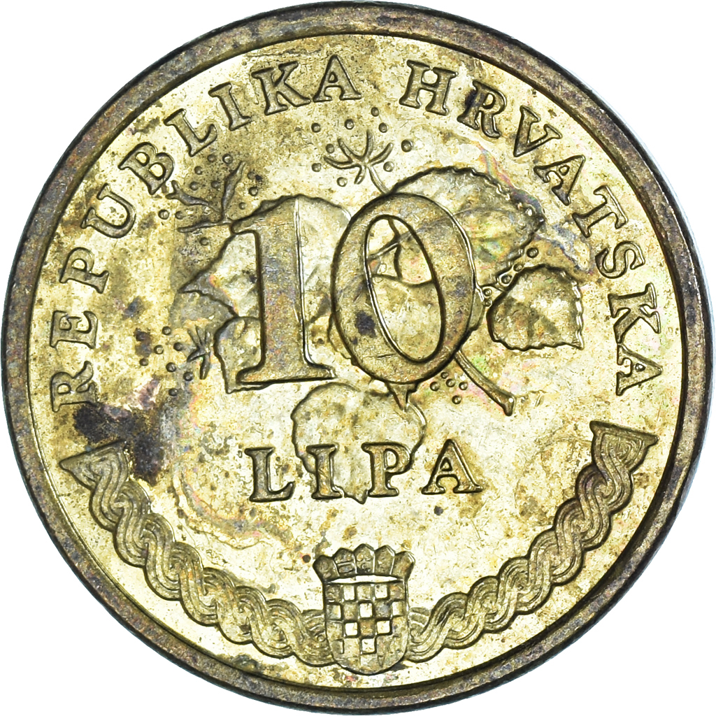 Moneda, Croacia, 10 Lipa, 2006