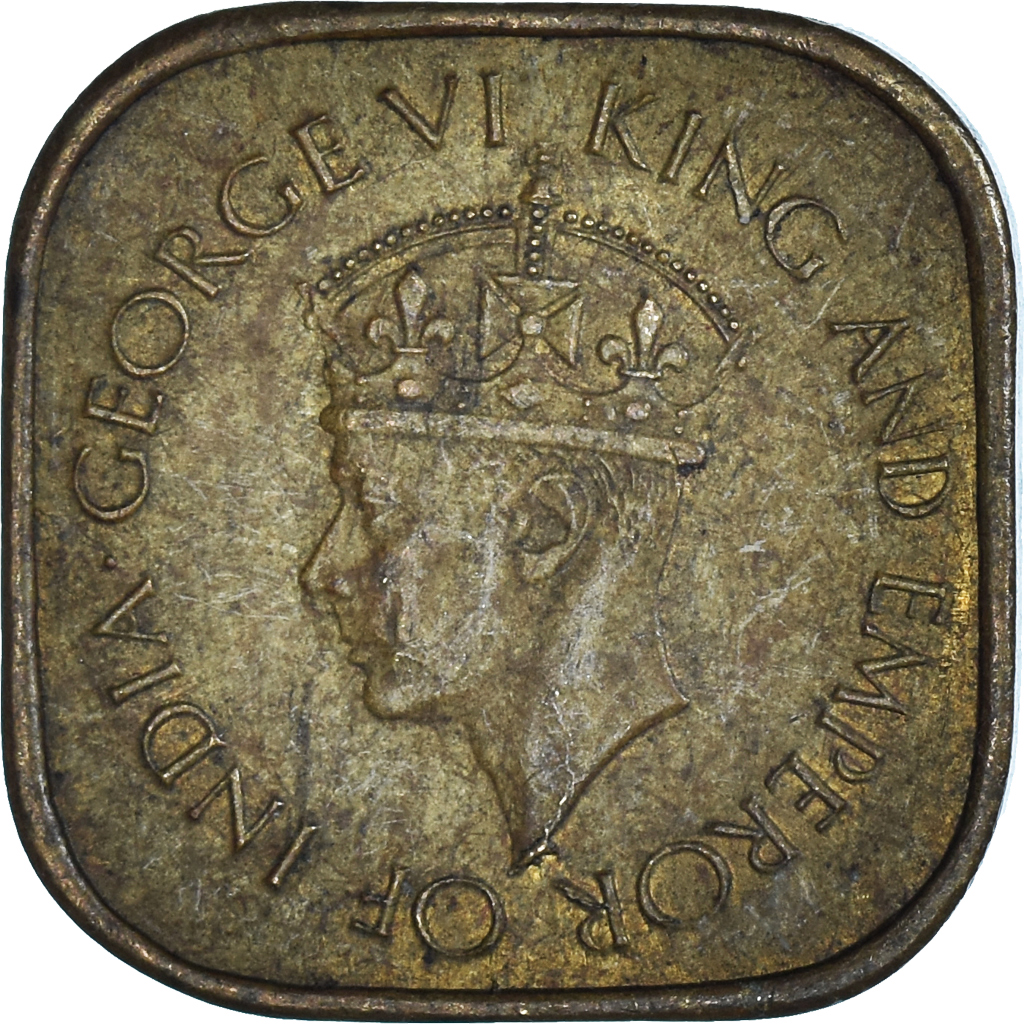 Moneda, Ceilán, 5 Cents, 1944