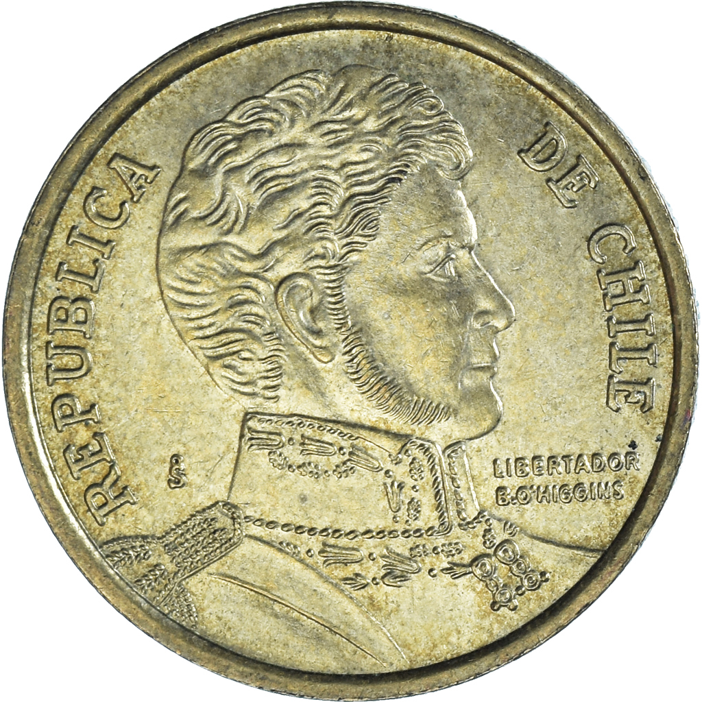 Moneda, Chile, 10 Pesos, 2011