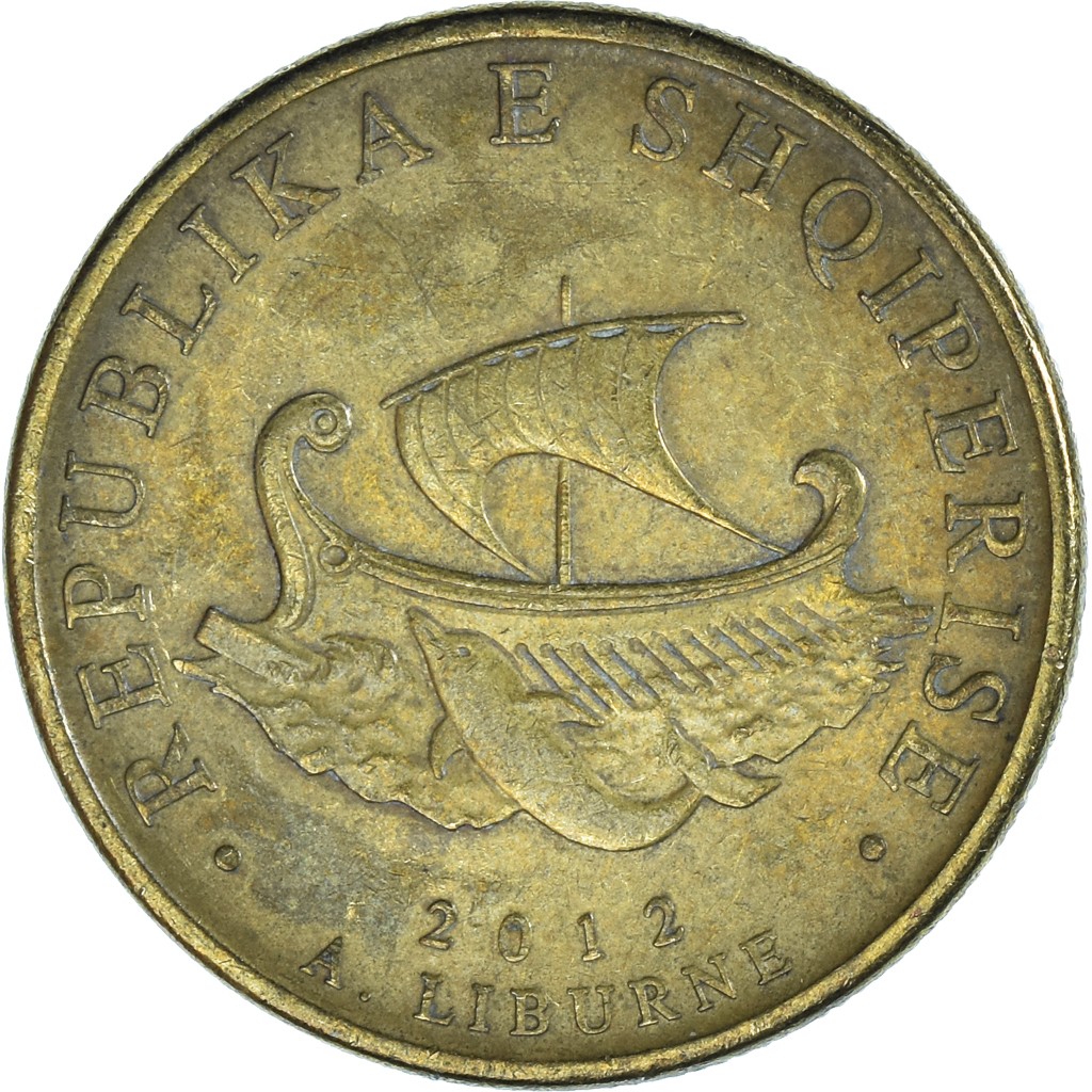 Coin, Albania, 20 Leke, 2012