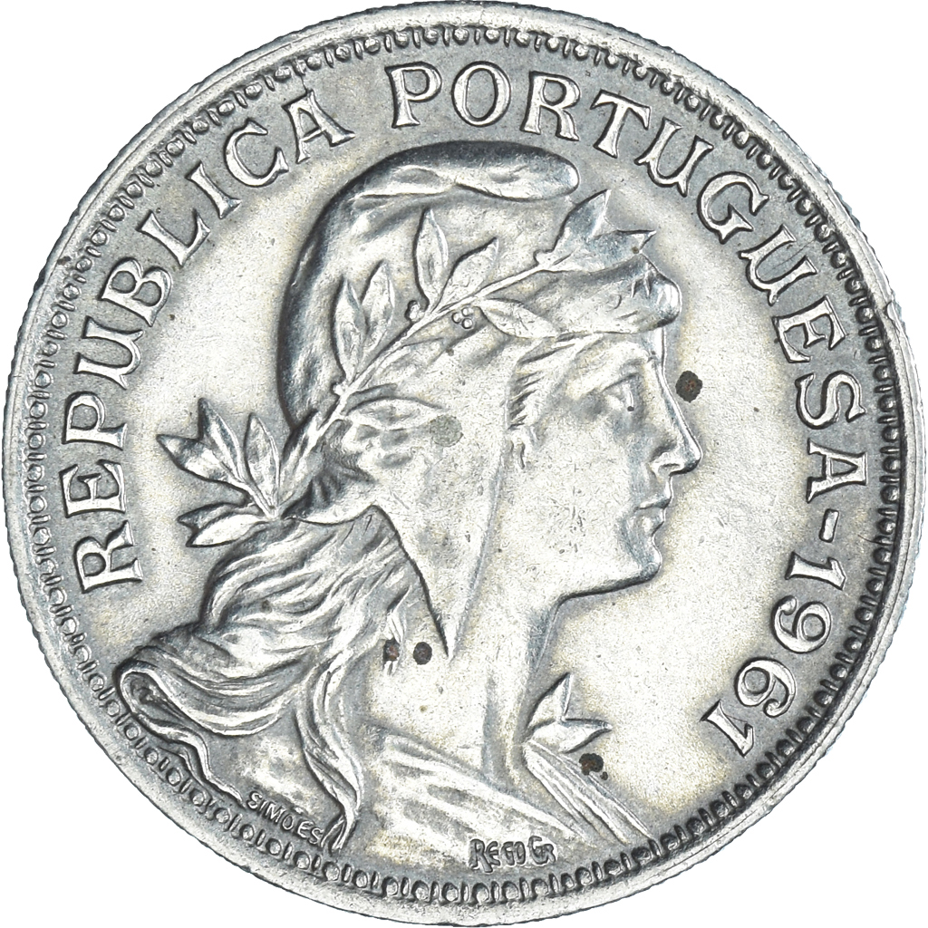 Moneda, Portugal, 50 Centavos, 1961