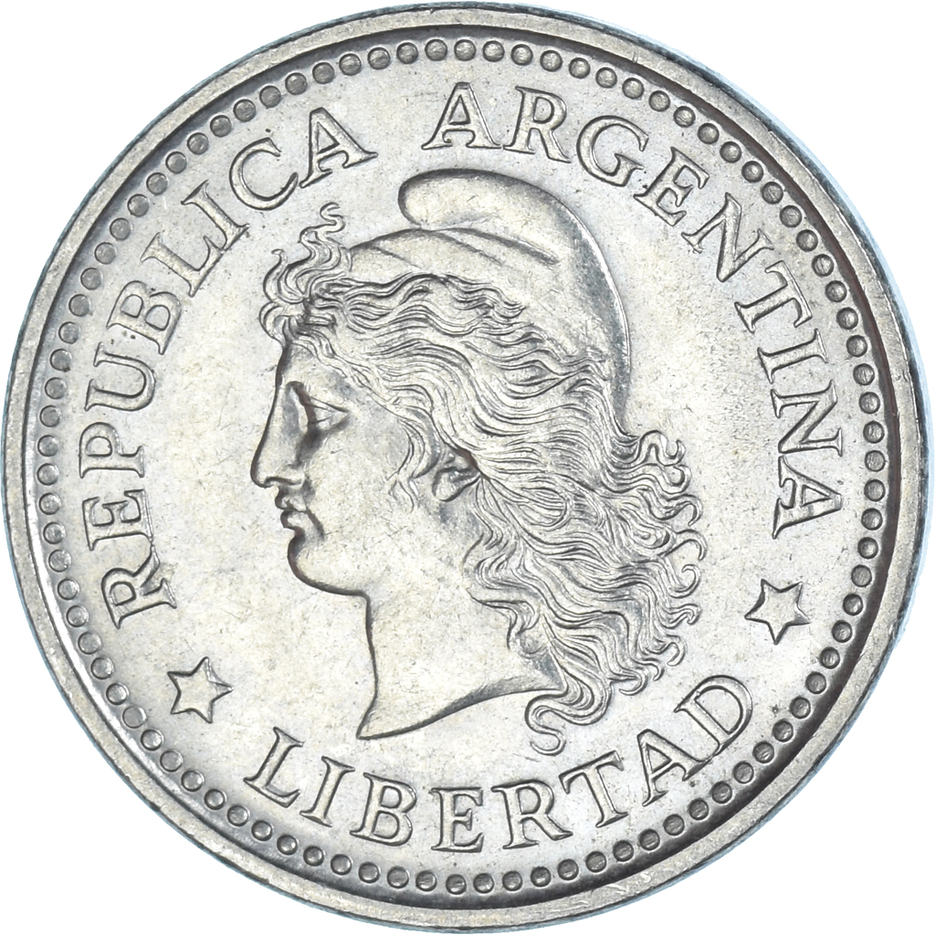 Coin, Argentina, 20 Centavos, 1957