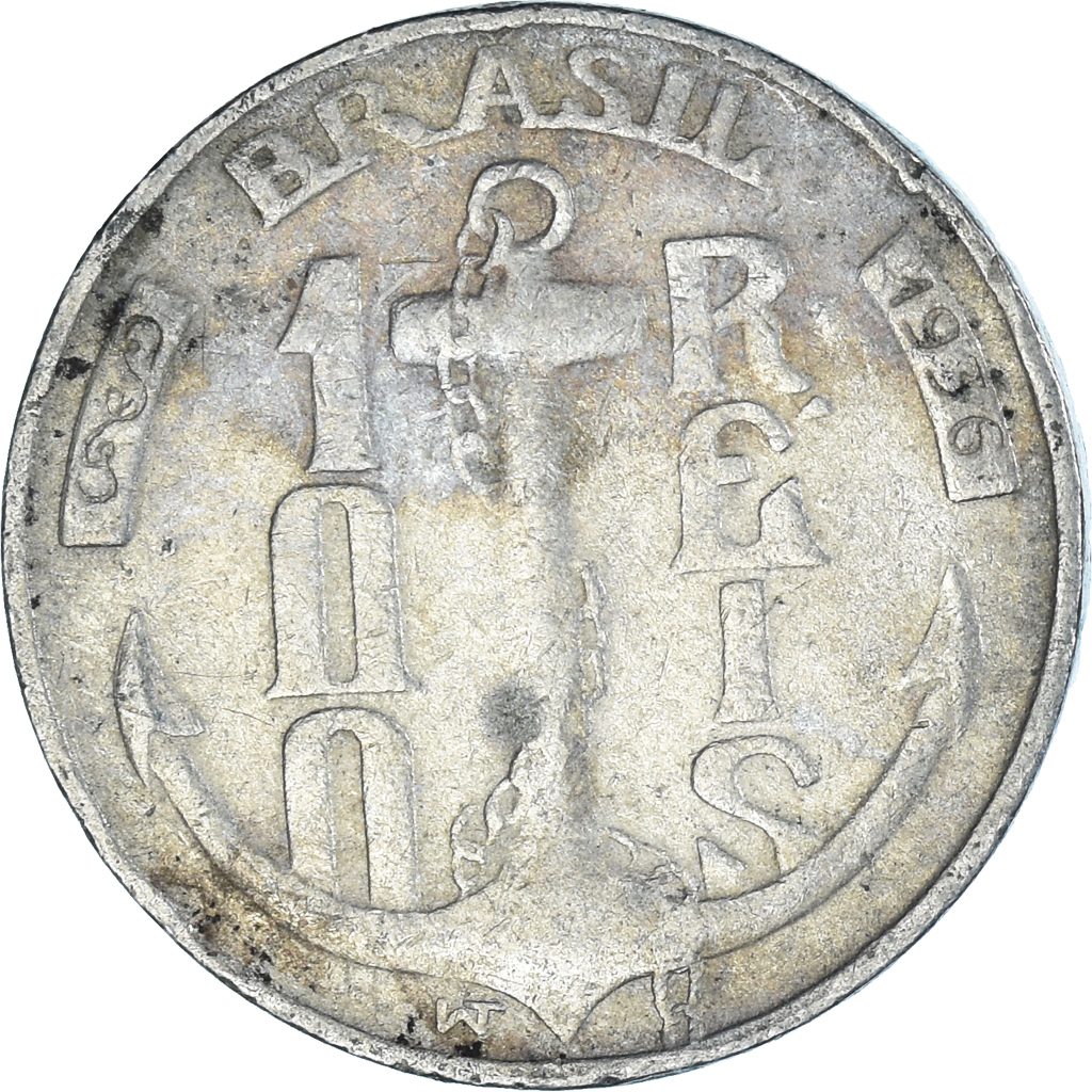 Moneda, Brasil, 100 Reis, 1936