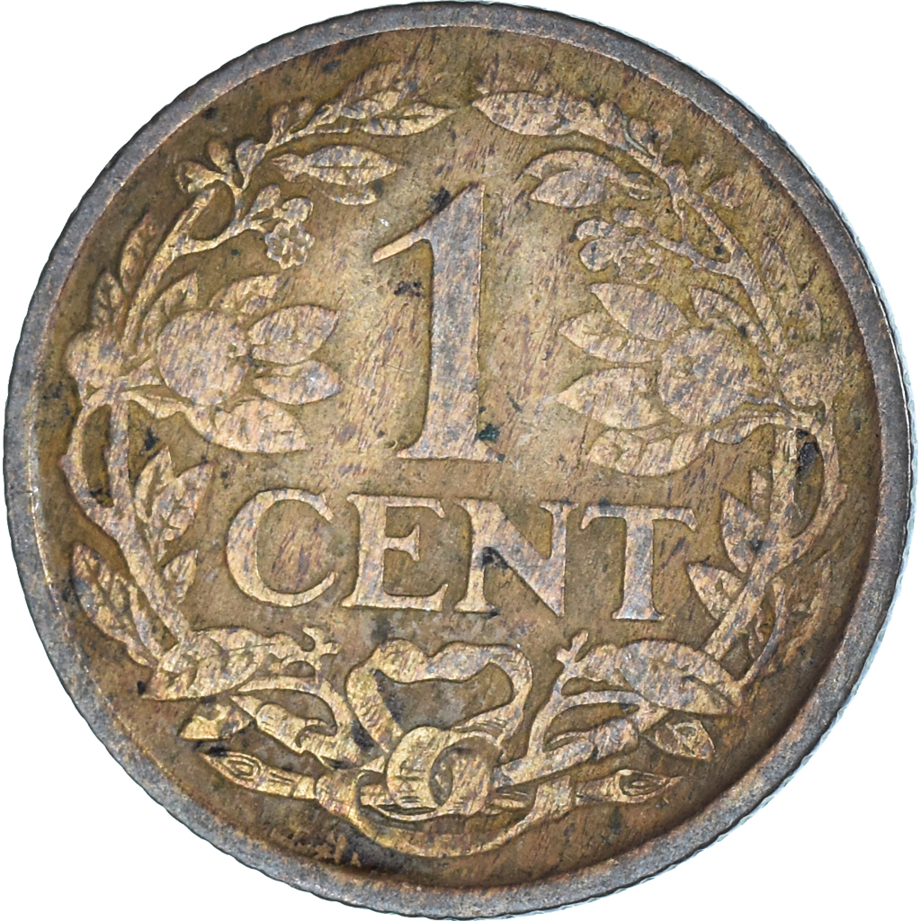 Moneda, Países Bajos, Cent, 1921