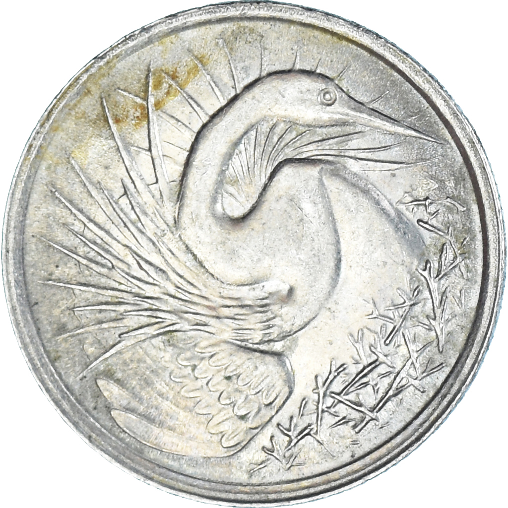 Moneda, Singapur, 5 Cents, 1981