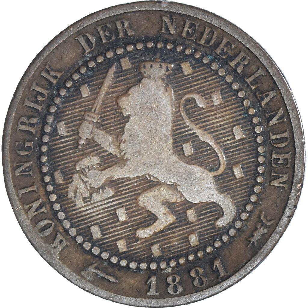 Coin, Netherlands, Cent, 1881
