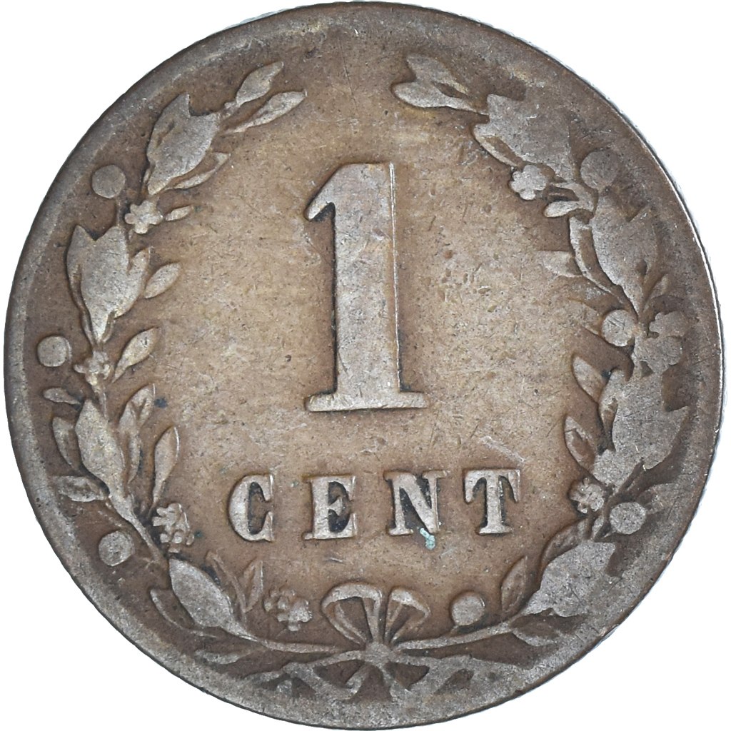 Coin, Netherlands, Cent, 1881