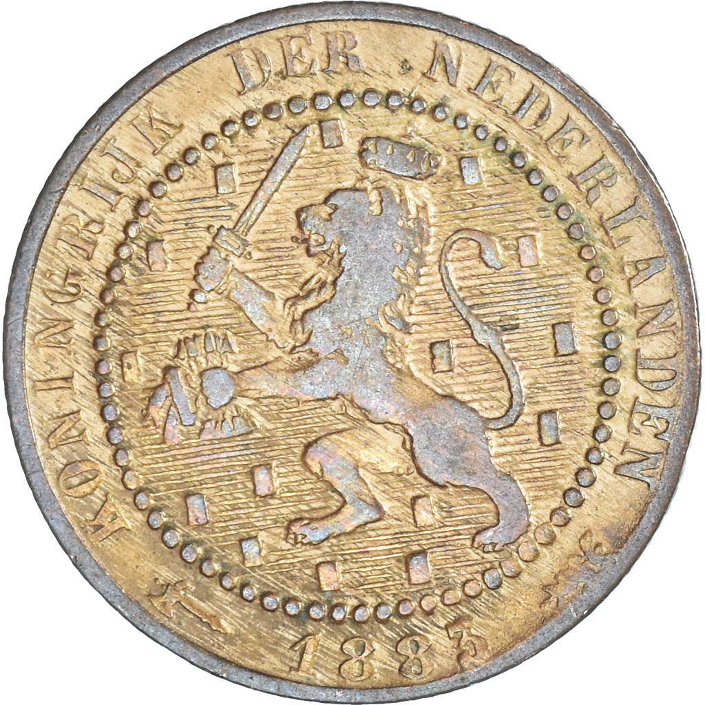Coin, Netherlands, Cent, 1883