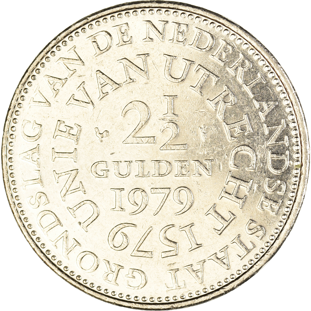 Coin, Netherlands, 2-1/2 Gulden, 1979