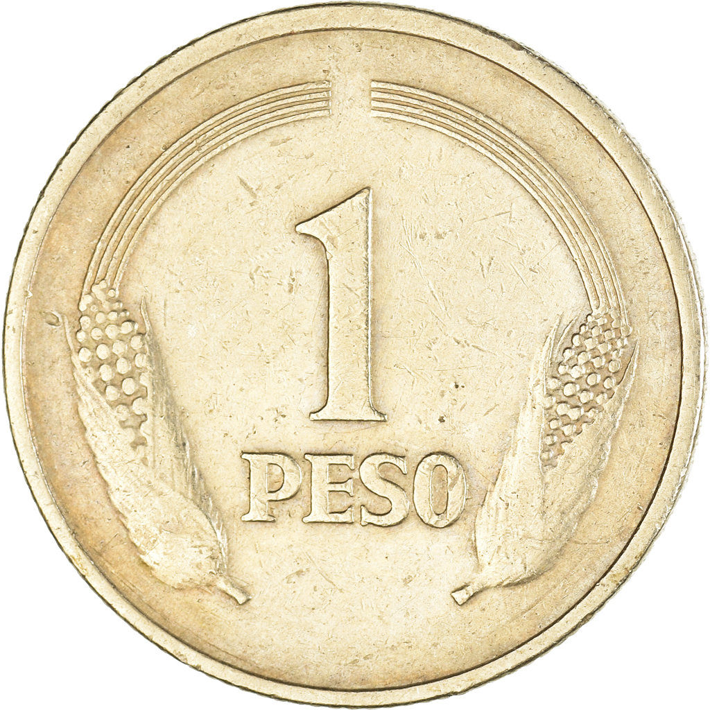 Coin, Colombia, Peso, 1978