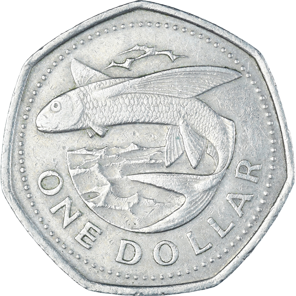[#1467635] Monnaie, Barbade, Dollar, 1988
