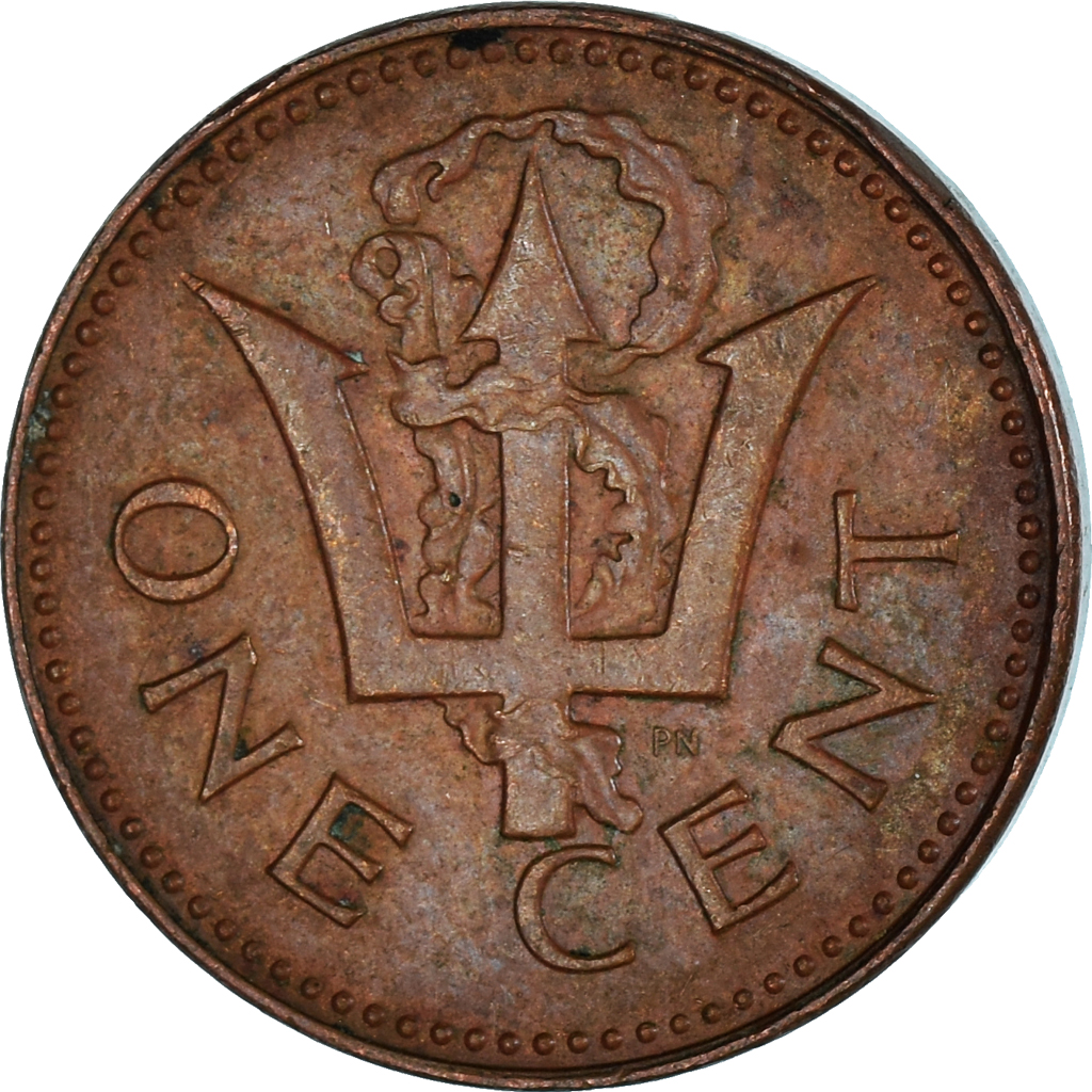 Coin, Barbados, Cent, 1980