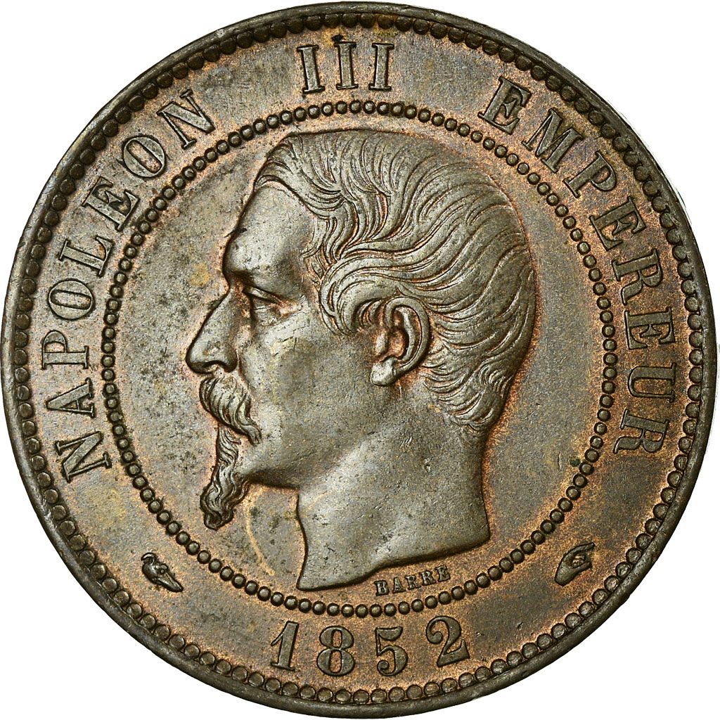 Coin, France, Napoleon III, Napoléon III, 10 Centimes, 1852, Paris, 