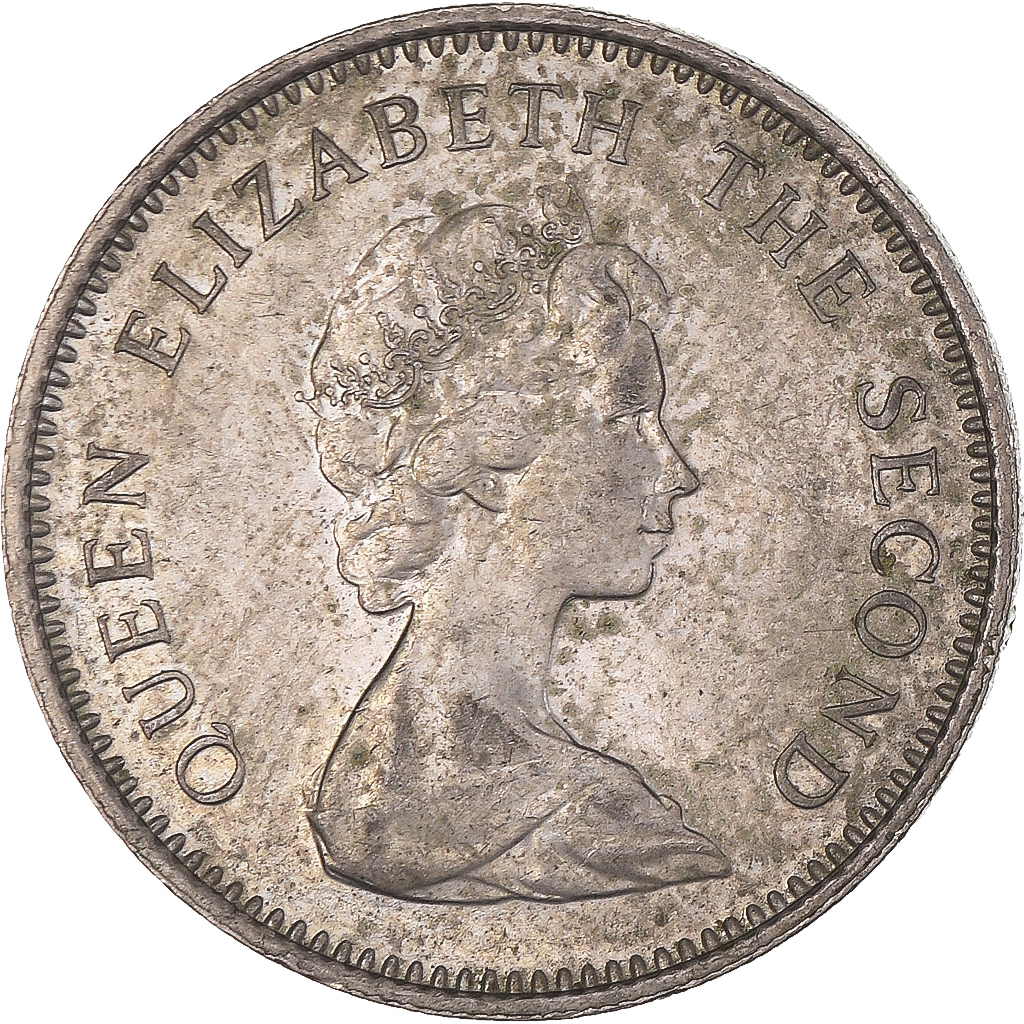 Coin, Jersey, 5 New Pence, 1980