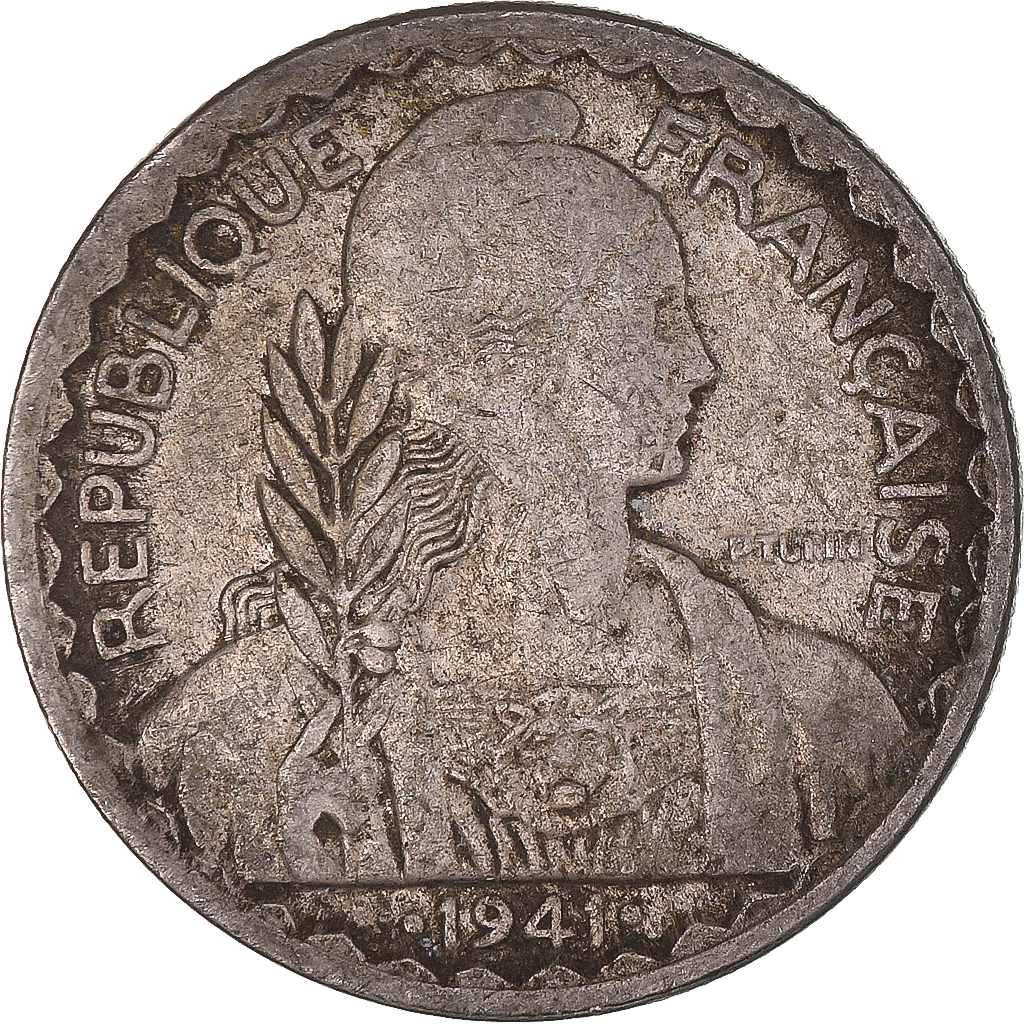 Coin, FRENCH INDO-CHINA, 20 Cents, 1941