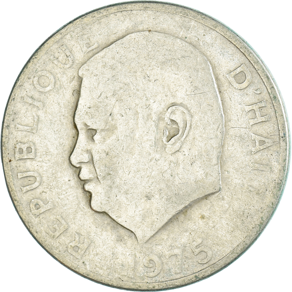 Coin, Haiti, 10 Centimes, 1975