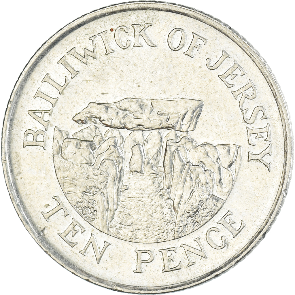 Coin, Jersey, 10 Pence, 2006