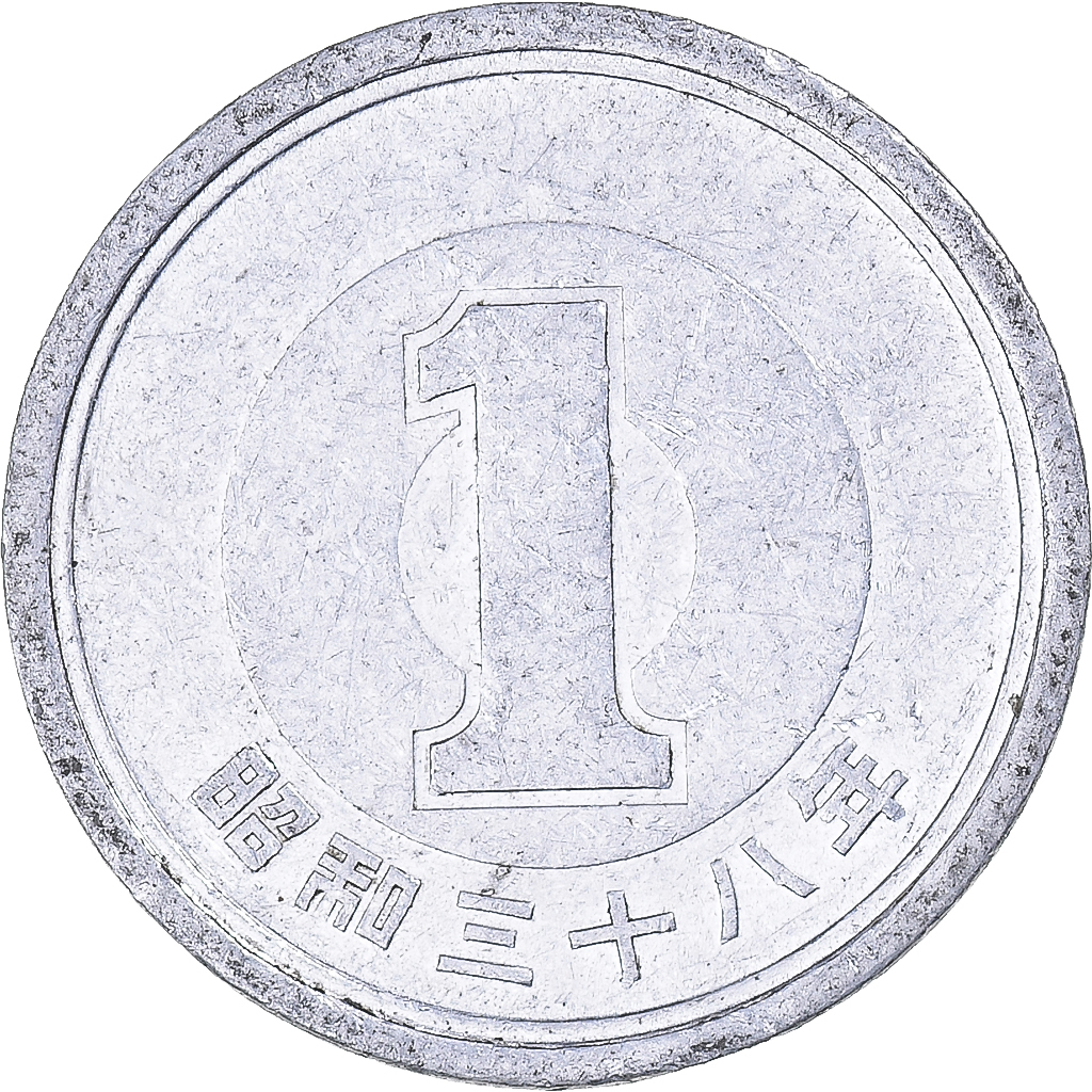 Coin, Japan, Yen, 1963