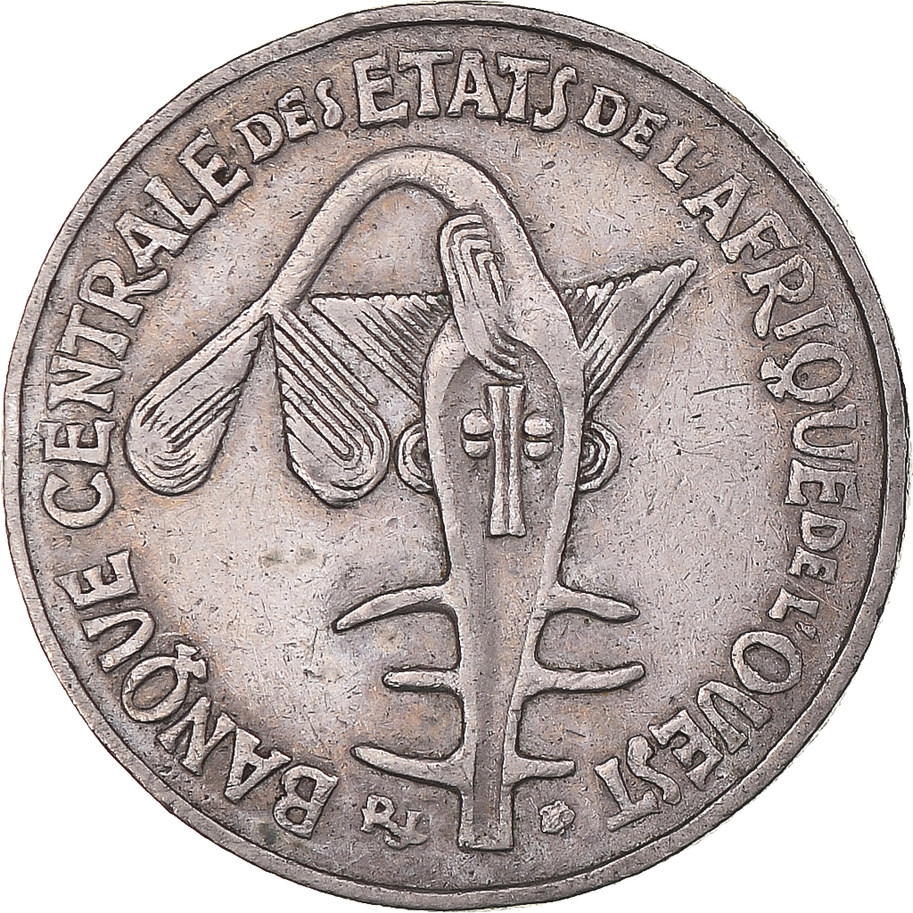 Coin, West African States, 50 Francs, 2000