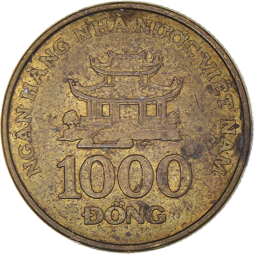 Coin, Viet Nam, 1000 Dông, 2003