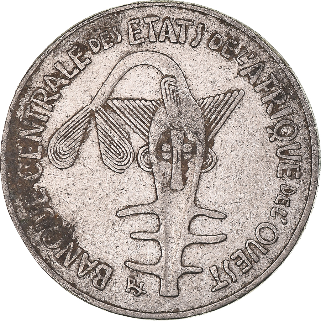 Coin, West African States, 100 Francs, 1984