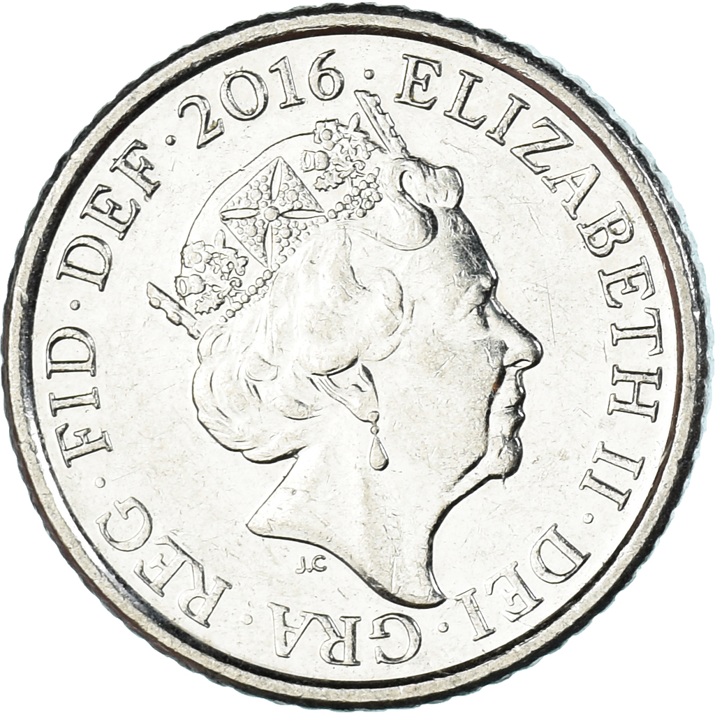 Coin, Great Britain, 5 Pence, 2016