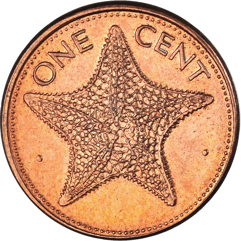 Coin, Bahamas, Cent, 1998