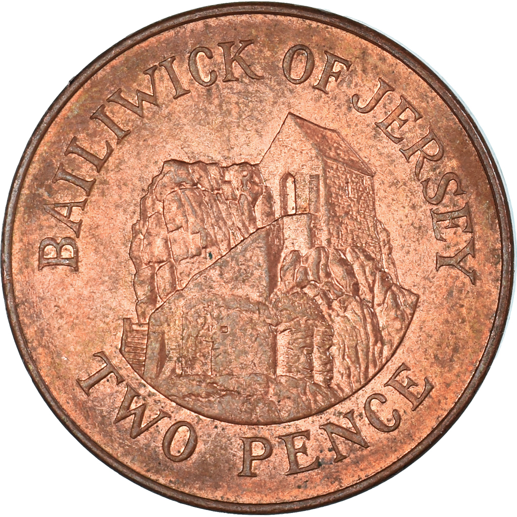 Coin, Jersey, 2 Pence, 2002