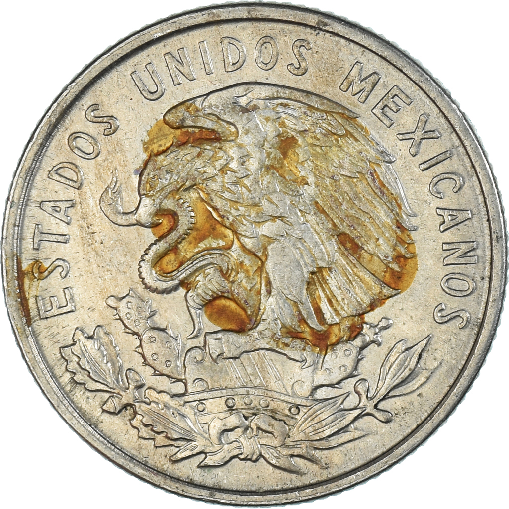 Coin, Mexico, 25 Centavos, 1964