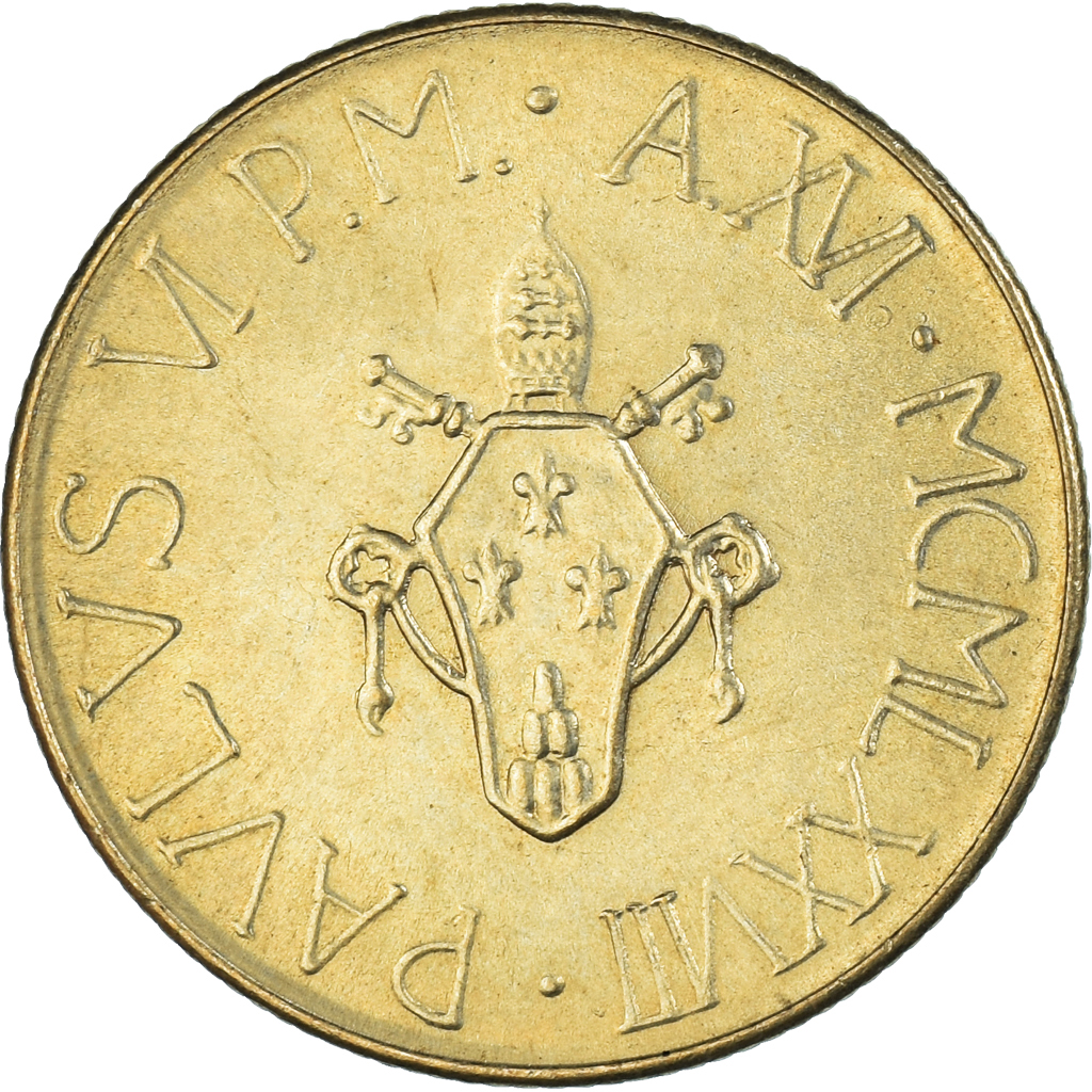 Coin, Vatican, 200 Lire, 1978