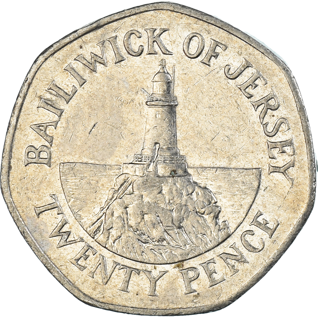 Coin, Jersey, 20 Pence, 2002