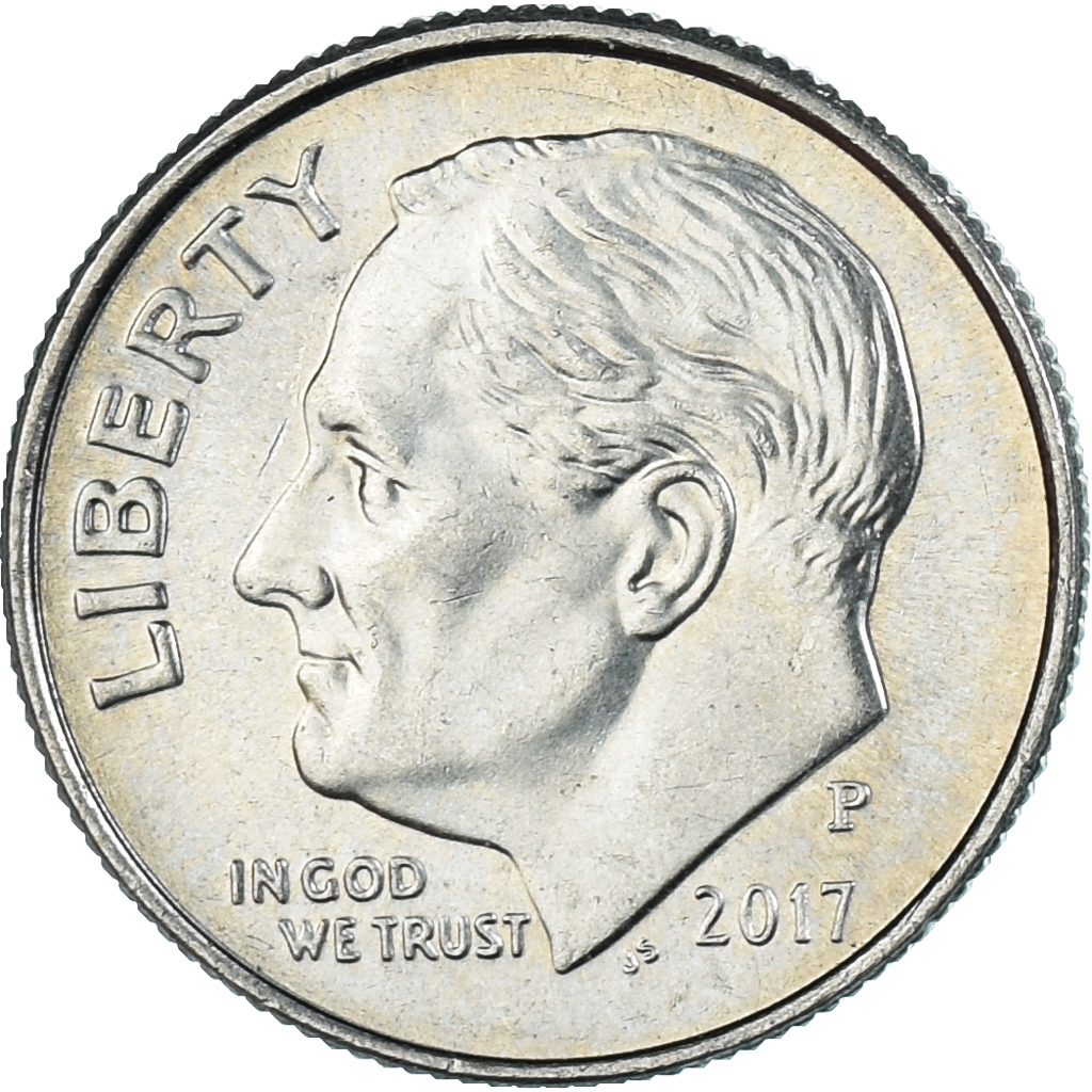 Coin, United States, Dime, 2017