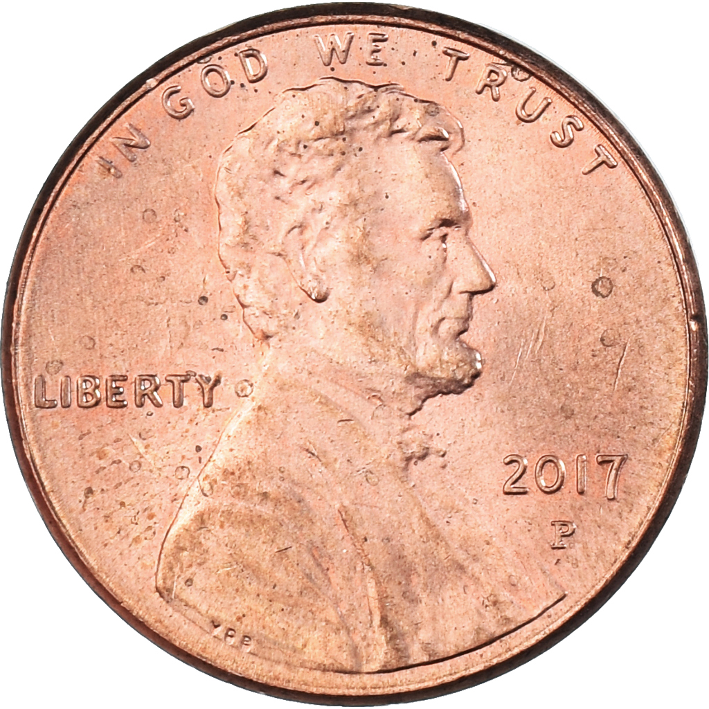 Coin, United States, Cent, 2017