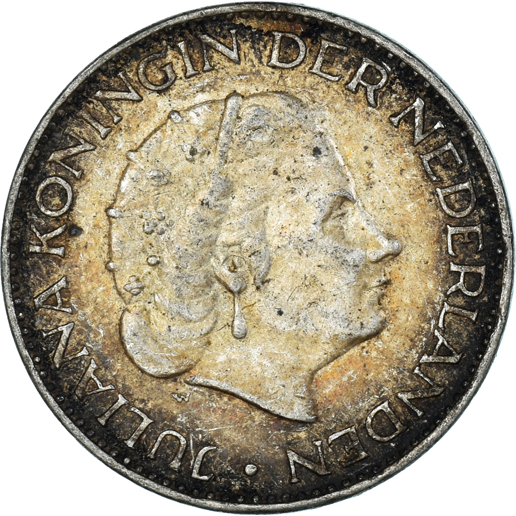 Coin, Netherlands, Gulden, 1964