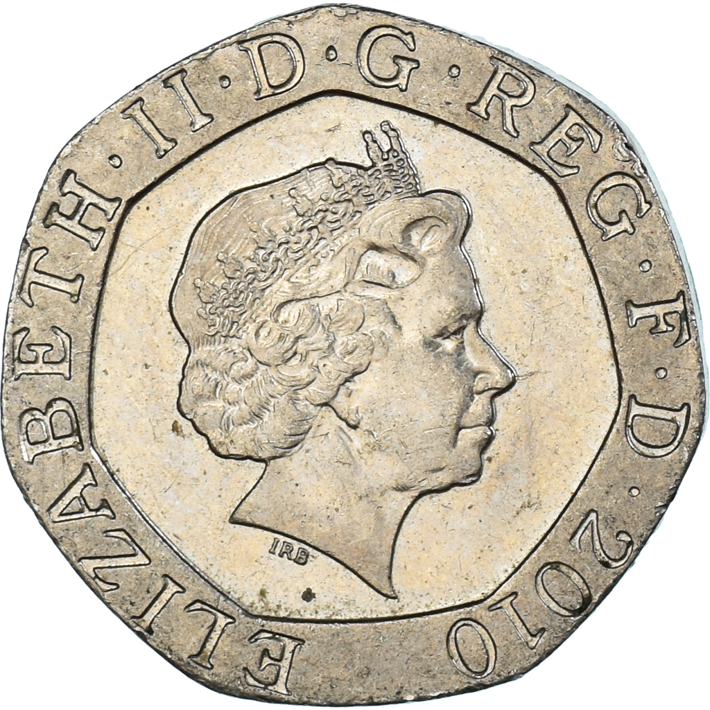 Coin, Great Britain, 20 Pence, 2010