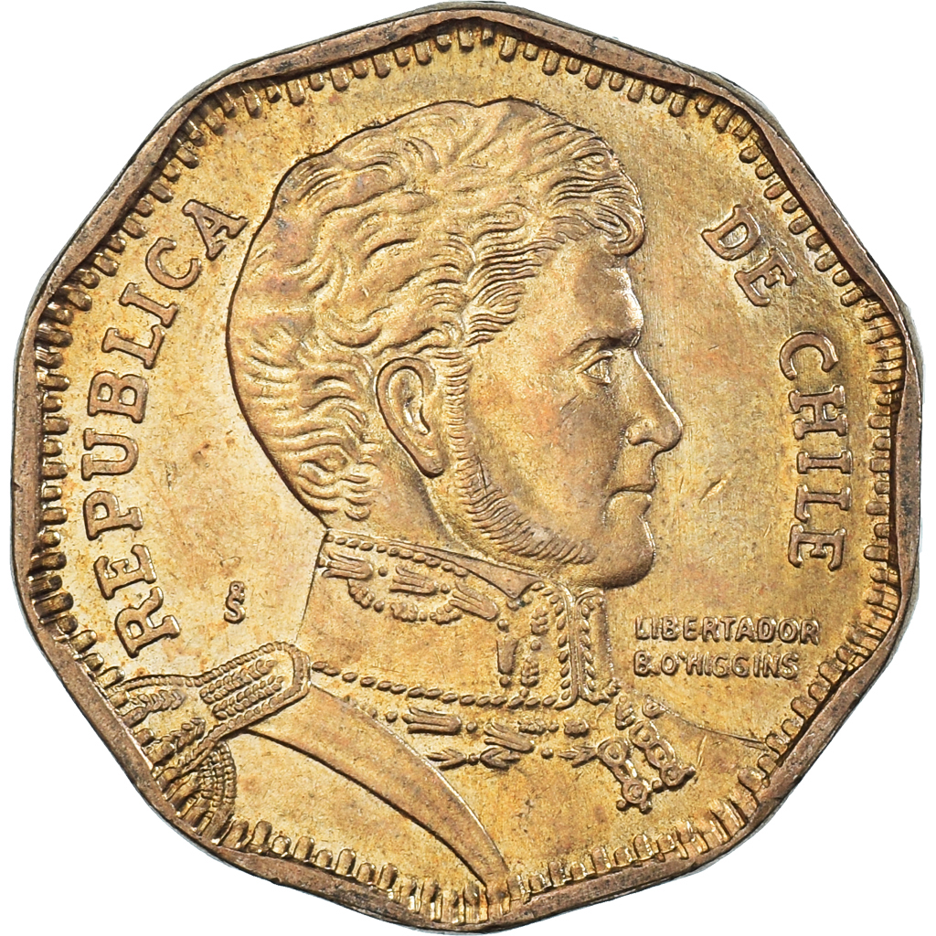 Coin, Chile, 50 Pesos, 2012