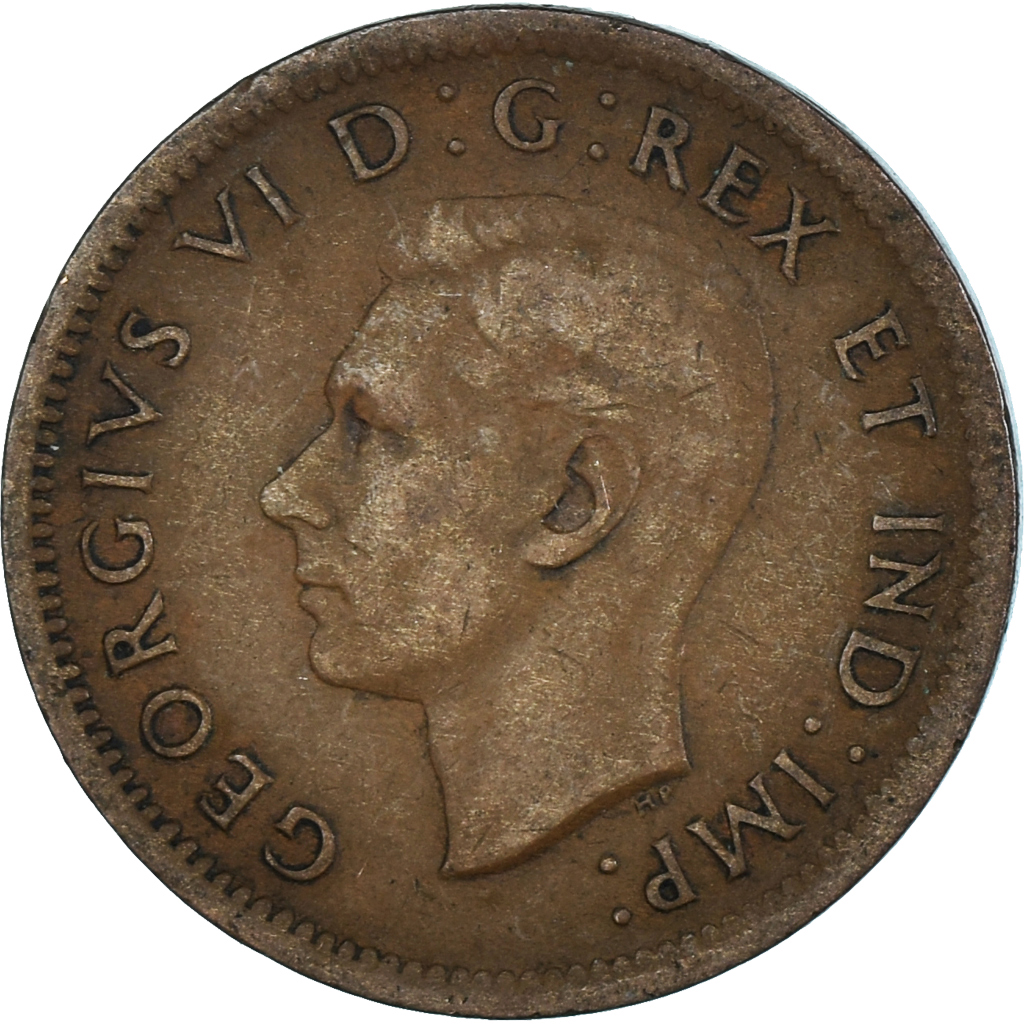 Coin, Canada, Cent, 1938