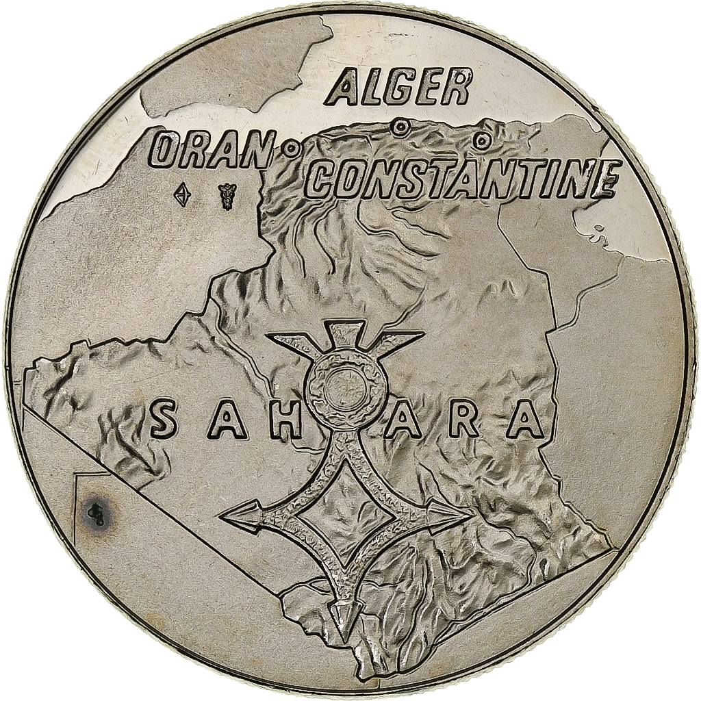 France, Medal, Hommage aux Combattants d'Algérie, Copper-nickel, 