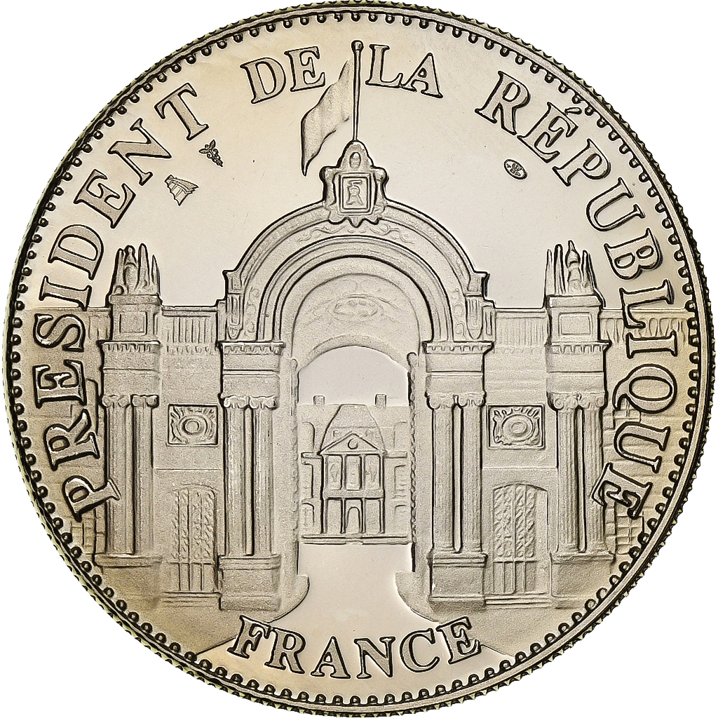 France, Medal, Les Présidents de la République, François Mitterrand