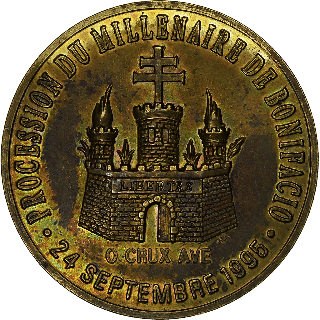 France, Ecu, Bonifacio, 1995, 