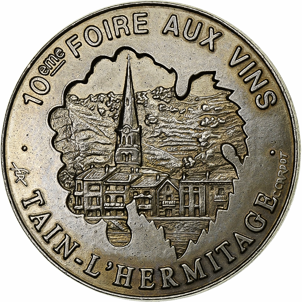 France, Medal, Ecu Tain-L'Hermitage, 1994, Nickel, 