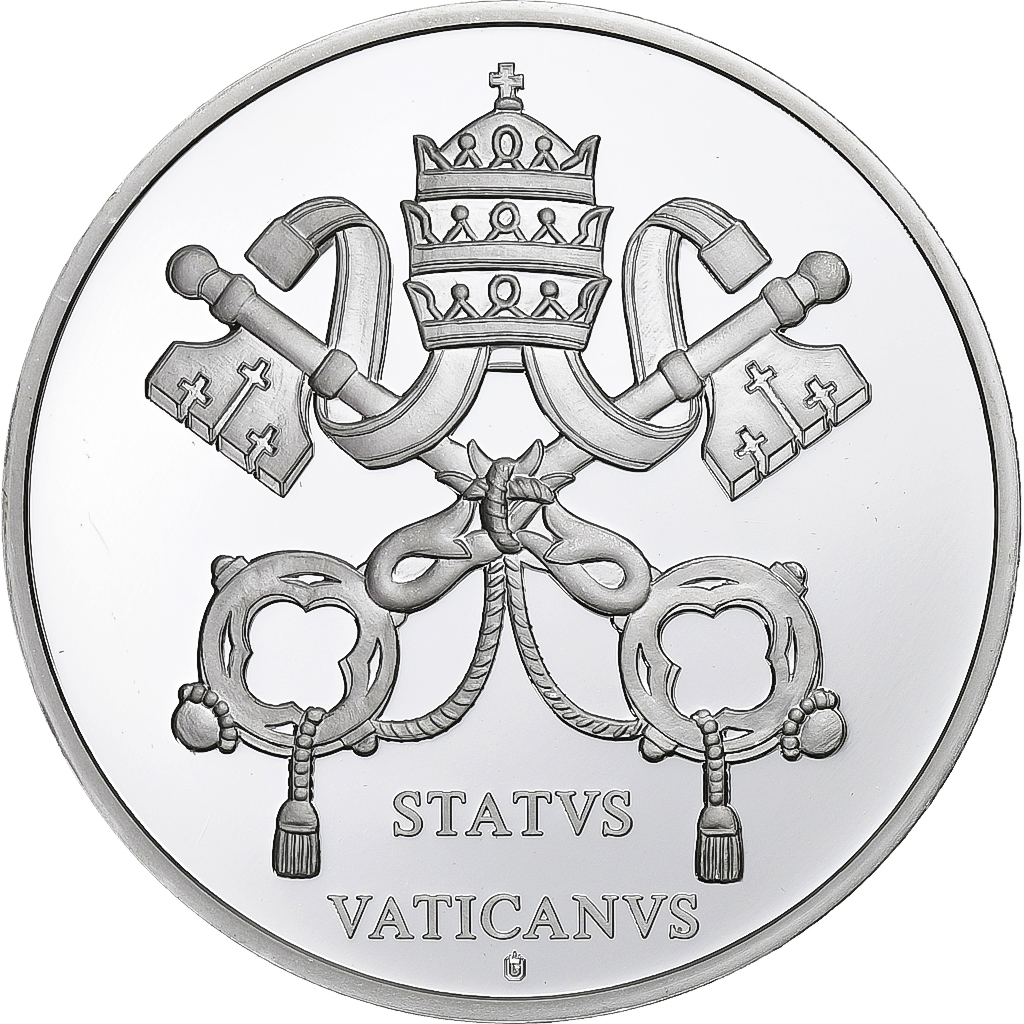 Vatican, Medal, Le Pape Jean-Paul II, 2005, Silver Plated Copper, 