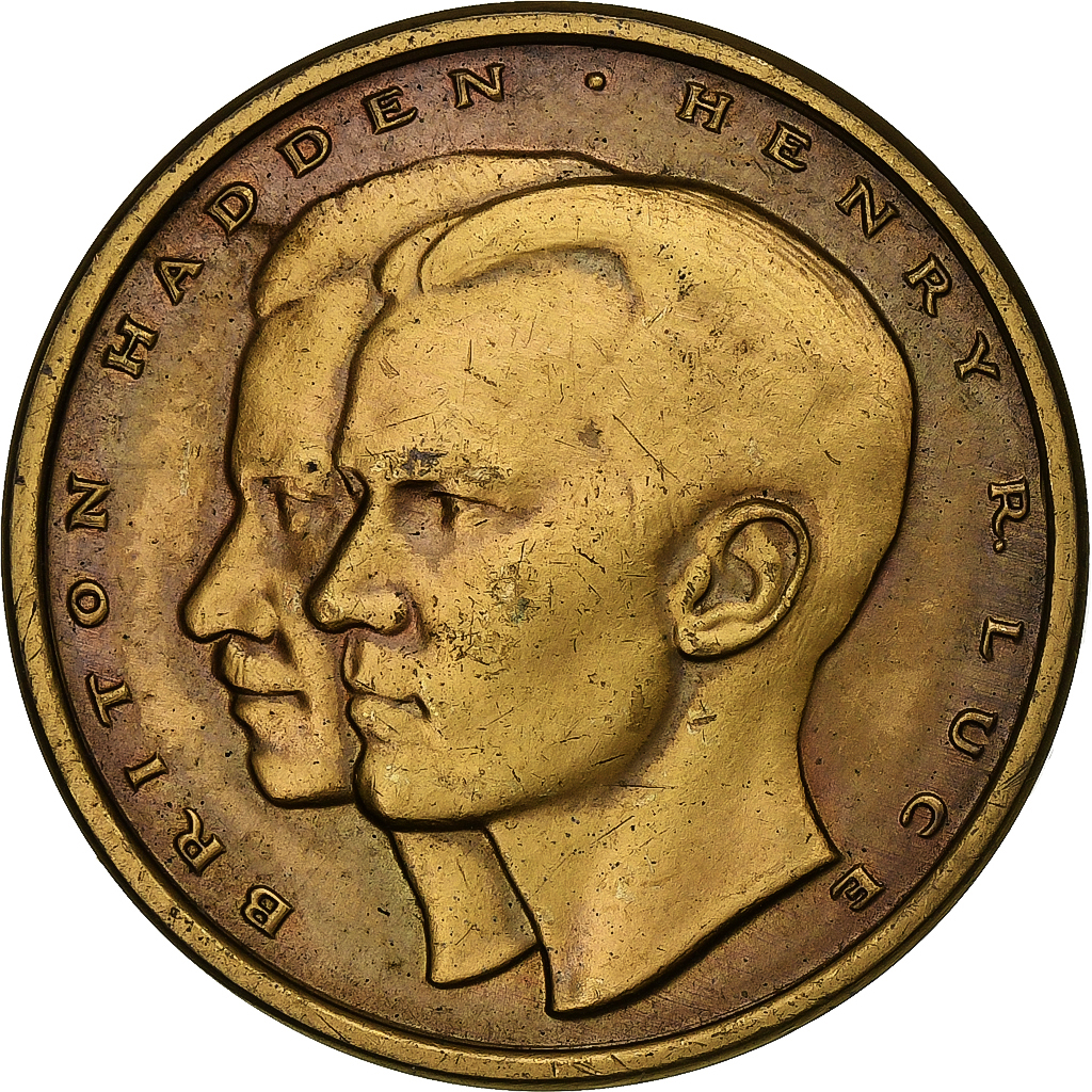 United States of America, Medal, 50 Years of Time Magazine, 1973, Brass